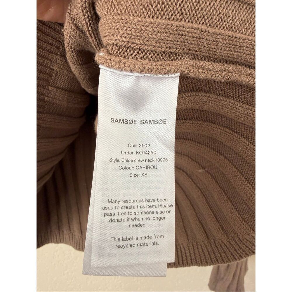 Samsoe Samsoe Chloe Crewneck Ribbed Sweater - Picture 6 of 7